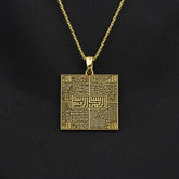 4-qul-kufic-square-muslim-jewelry-18k-gold-plated-silver-pendant-modern-islamic-jewelry-unique-gift-idea-islamicwallartstore